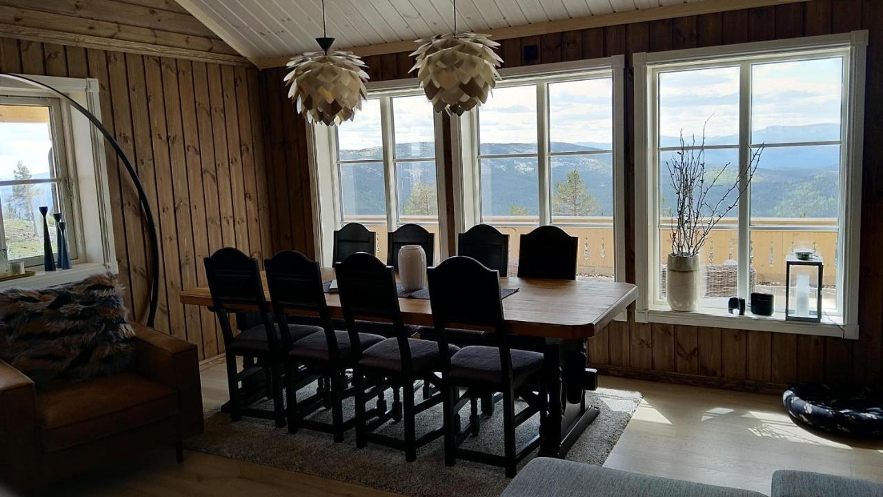 Wonderful Cabin With Amazing Mountain - View Lifjell Ngoại thất bức ảnh